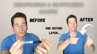 DISAPPEARING & Reappearing Pen Magic Trick! (VANISHING Sharpie or Marker Trick - Impromptu) Wealth