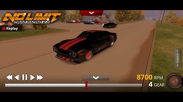 No limit drag racing 2.0 tune Fastest Javelin on 28/10.5 vs Corvette on 28/10.5 $5K 1/8 mile🔥3.760