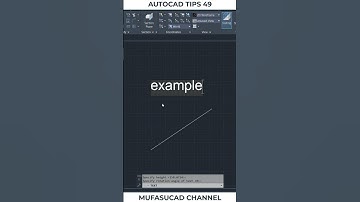 AutoCAD Tips 49 Angle Text With Object Reference #Shorts