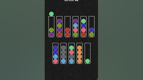 Ball sort puzzle level 62