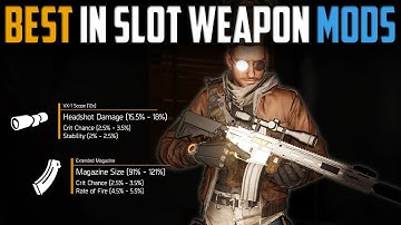 The Division | Complete Weapon Modding Guide | Assault Rifles [OUTDATED]