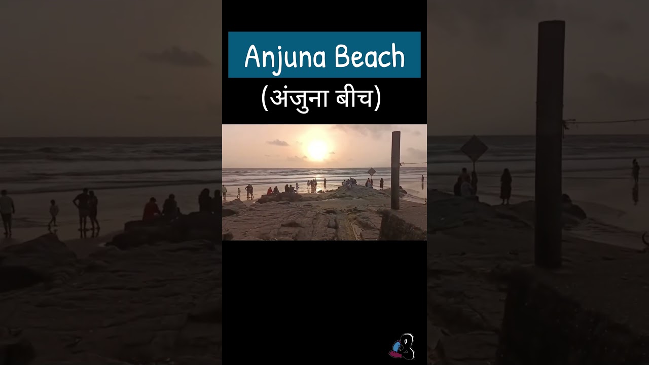 Beautiful sunset at Anjuna Beach | Goa :)