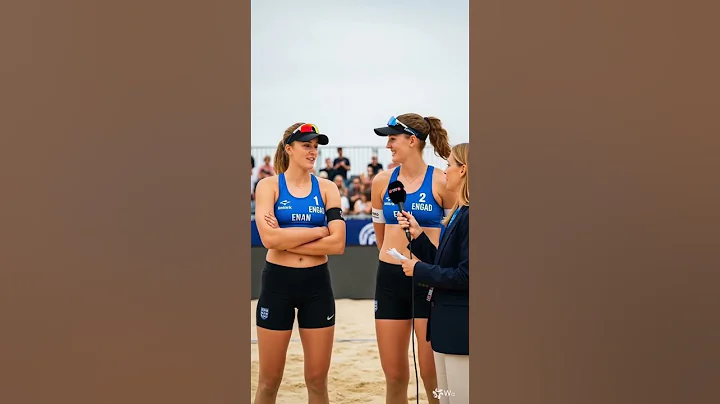 England beach volleyball players interview