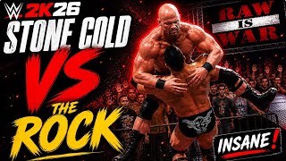 Stone Cold vs The Rock – Attitude Era IS BACK 🔥 (WWE 2K26)