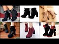Vintage 2020 comfortable high heels boots collection/winter shoes ideas 2020