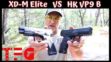 Cover Image for Springfield XD-M Elite VS HK VP9B - TheFirearmGuy