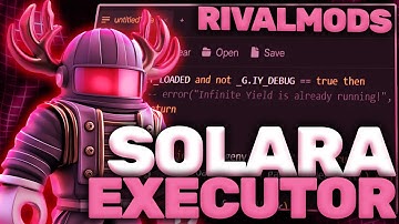 Solara Executor 2025 Introducing the Latest Roblox Executor Free | Solara Script Executor