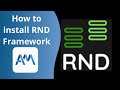 How to install RND Framework (Full Tutorial)