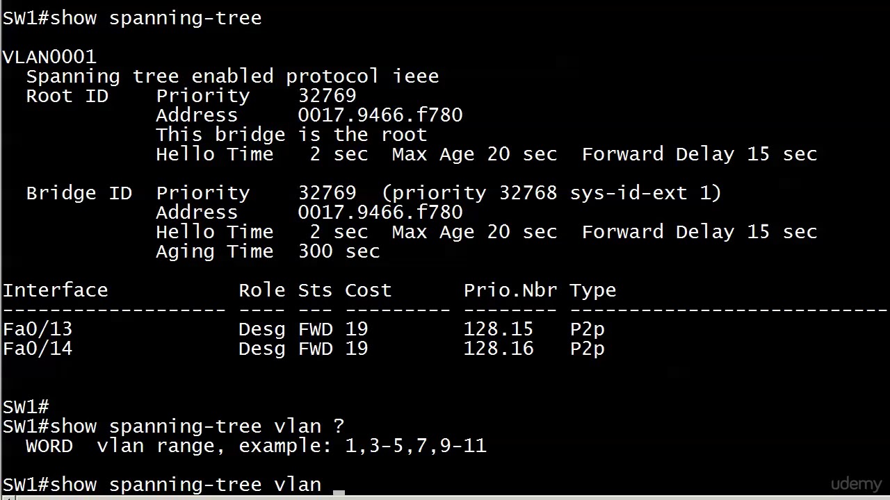142 STP 4  Root Bridge Election Results Root Bridge