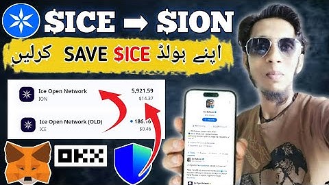 Very Important Video For $ICE Holders | Save Your Hold ICE | How To Swap $ICE ➡ $ION