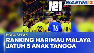 RANKING FIFA | Skuad Harimau Malaya Jatuh Lima Anak Tangga Ke 121 Dunia