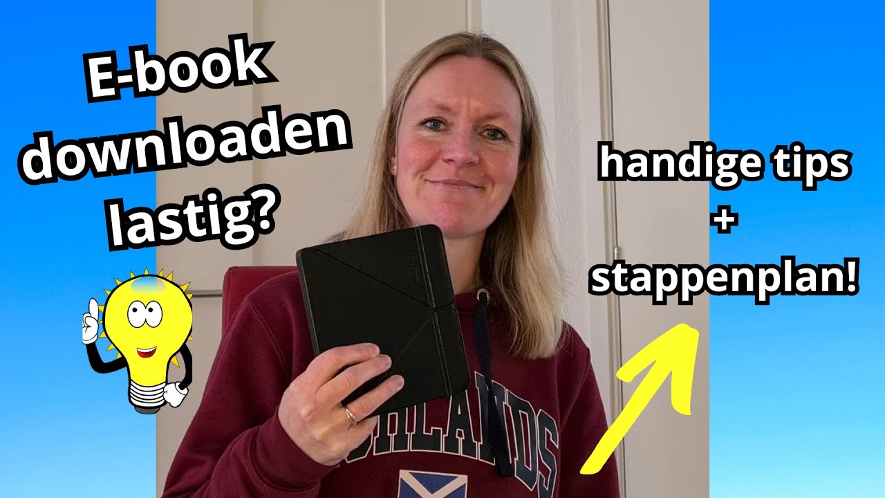 Een e-book downloaden voor de e-reader lastig? Niet na het zien van dit