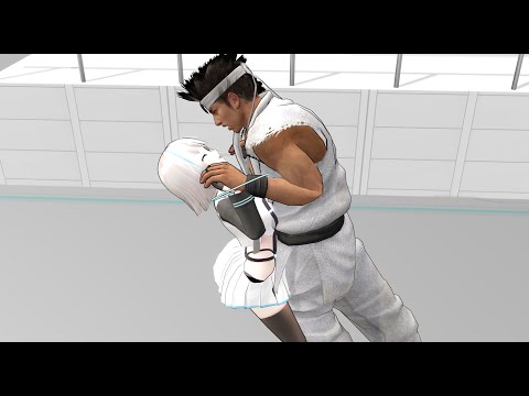 a test of strength (MMD Mixed Fight)