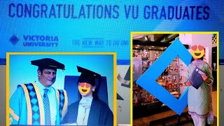 My Graduation ceremony vlog at VU | part 1| Victoria university | Australia | VU Convocation