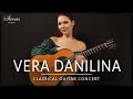 Vera danilina  classical guitar concert  mozart bach sor villalobos  more  siccas guitars