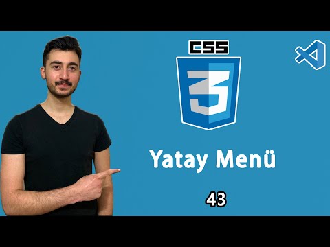 43- Yatay Menü