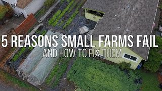 Shocking Truth Behind Small Farm Failures: The Top 5 Reasons (Don