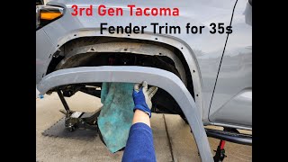 Front Fender Trim for 35s  3rd Gen Tacoma