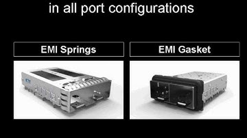 TE Connectivity: High Speed IO CONNECTORS  - SFP+ Connectors