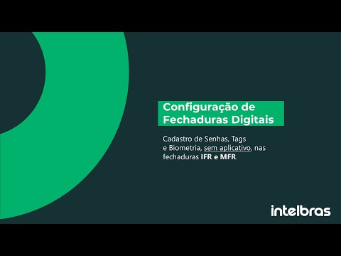 Cadastro de Senhas, Tags e Biometria, sem aplicativo, fechaduras Digitais IFR e MFR - (i4803)