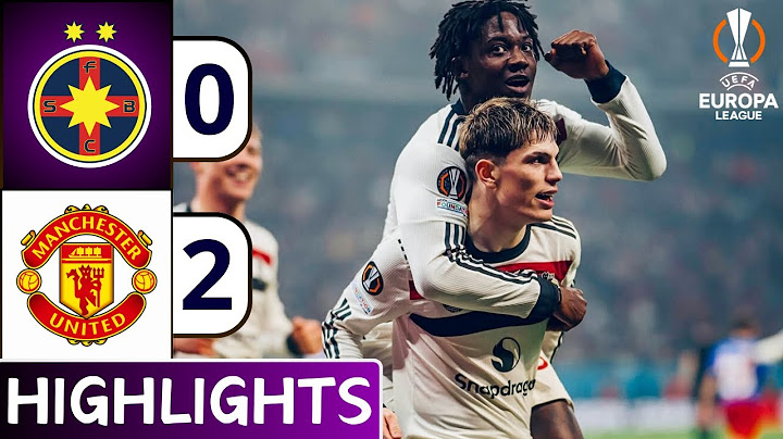FCSB vs Manchester United (0-2) | All Goals & Extended Highlights | UEFA Europa League 2024/25