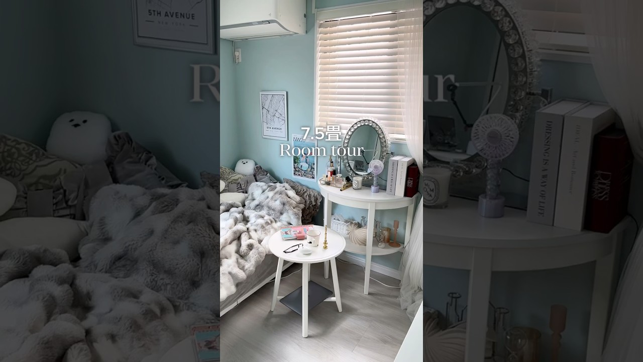 ロング動画で出したルームツアーのショートバージョン✨トルソー型アイロン台はかわいいので見えるところに出しっぱなしにしてる🥰ただちょっと小さく感じる方もいるかも‼️提供：楽天グループ株式会社 #pr