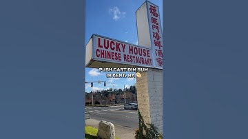 Push Cart Dim Sum at Lucky House in Kent, WA #shorts