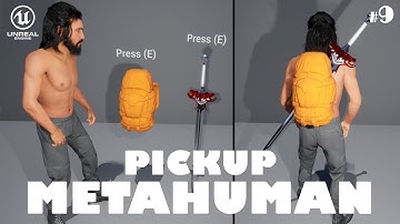 Metahuman Tutorial UE4 - Pickup System