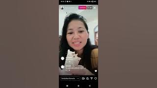 Levi Tiara marleen makan kebab