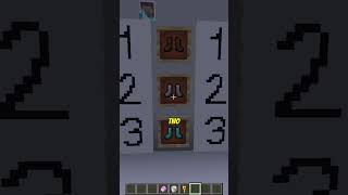 Minecraft 1, 2 or 3 game extreeeeeme #minecraft #shorts