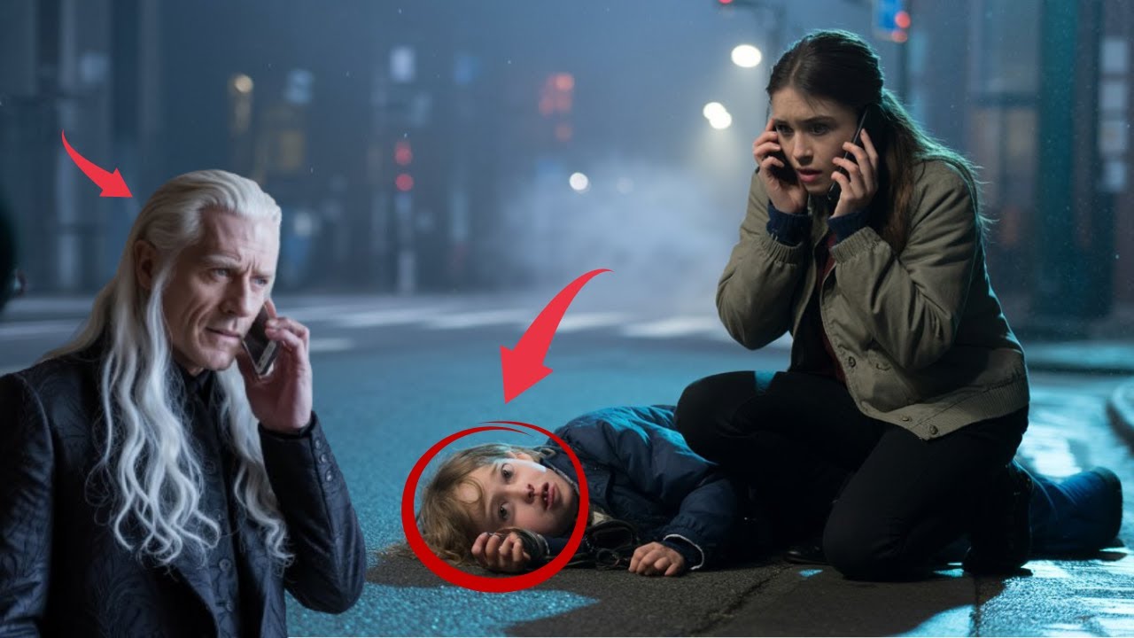 A poor waitress calls a vampire king and says his son is unconscious on the street