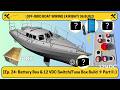 12VDC DIY Fuse &amp; Switch Box Build Part II + Battery Box Work   | Off-Grid Sailboat Build - Ep.24