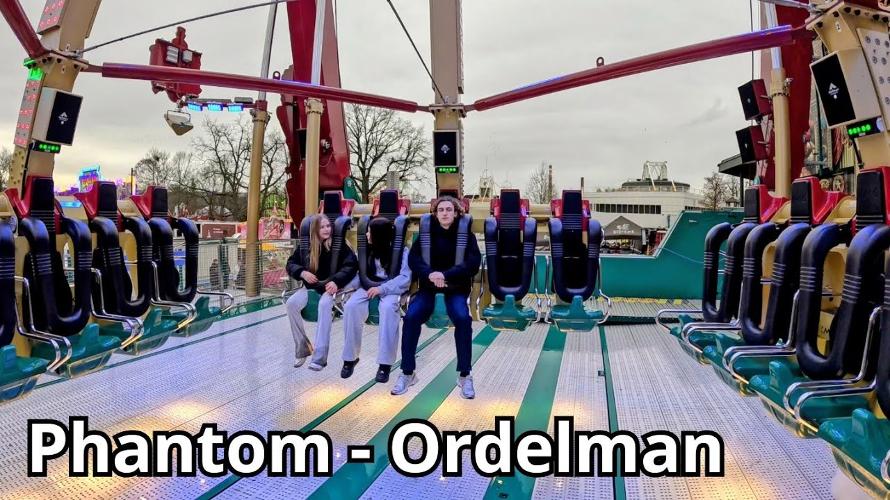 Phantom - Ordelman: Exciting XXL Pendulum Ride at Matějská Pout' in Praha 2026!