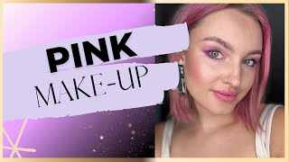 PINK MAKE-UP!🩷 różowy makijaż oka