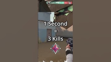 SNEAKY 3 KILLS in 1 SECOND #valorant #gaming #valorantclutchmoments #valorantclips  #fypシ