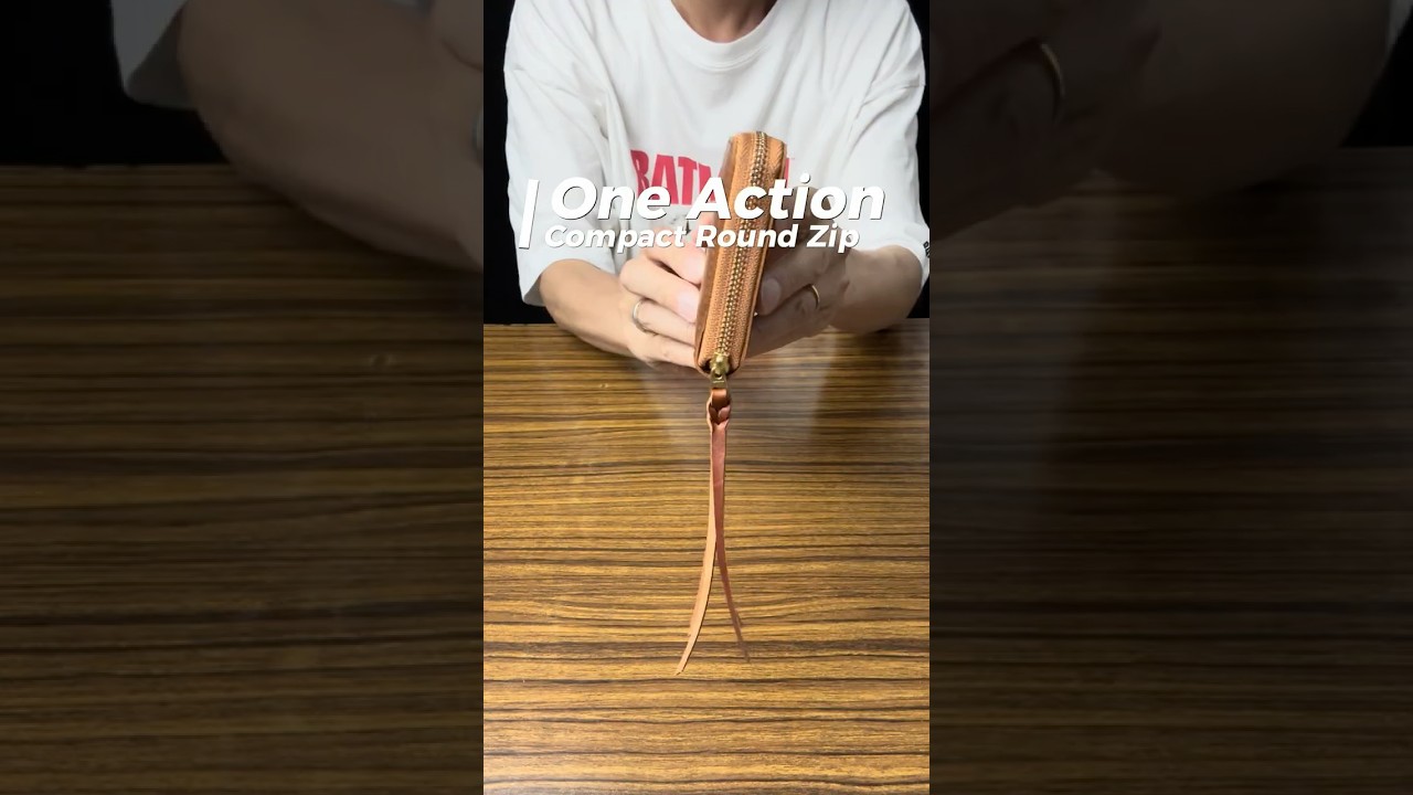 ANNAK コンパクトラウンドジップ財布