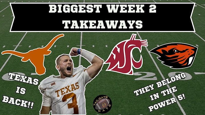 Top 5 Biggest Takeaways From Week 2