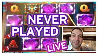 *NEVER PLAYED* Power Gems 💎 @ Pechanga Casino ✦ Slot Machine Pokies w Brian Christopher screenshot 5