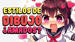 6 Estilos de dibujo BIEN VISTOS por dibujantes