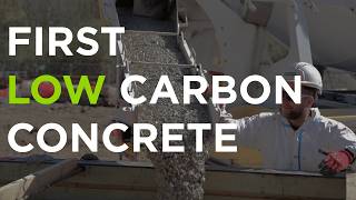 First Low Carbon Concrete Pour | A Step Towards Net Zero