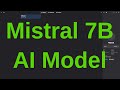 AI Model Mistral 7B In AIpaca Ollama Client