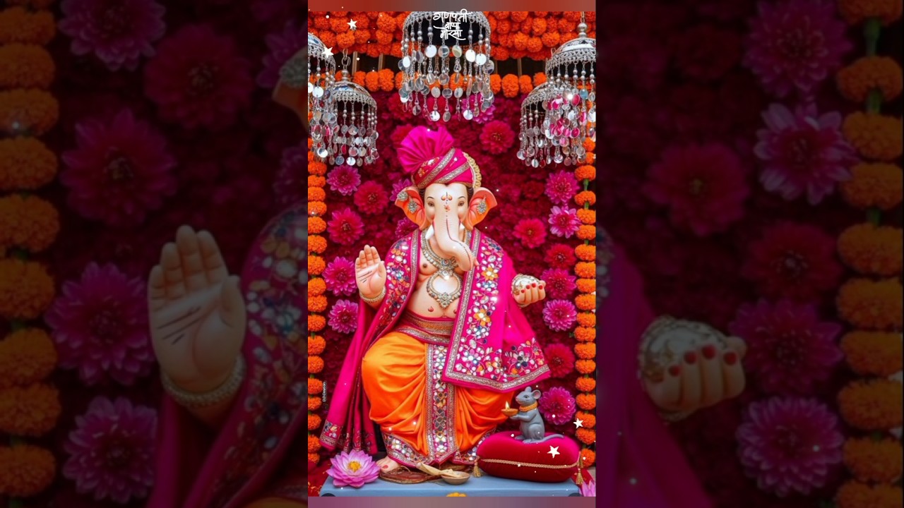Karu Vandan Hey Shiv Nandan Anjutiwari22 Ganpatibappamorya Ganeshji Youtubeshorts - Hindi Status Tube