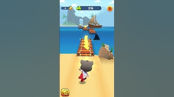 Funny Fails / Talking Tom Hero Dash Rush Vs Time Rush Vs Gold Run Android iOS Gameplay #Shorts