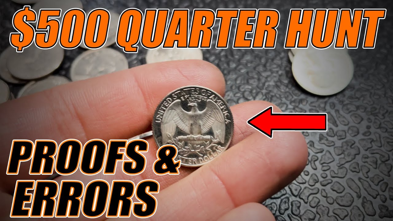 ONE BOX QUARTER HUNT with Proofs and Errors! YouTube