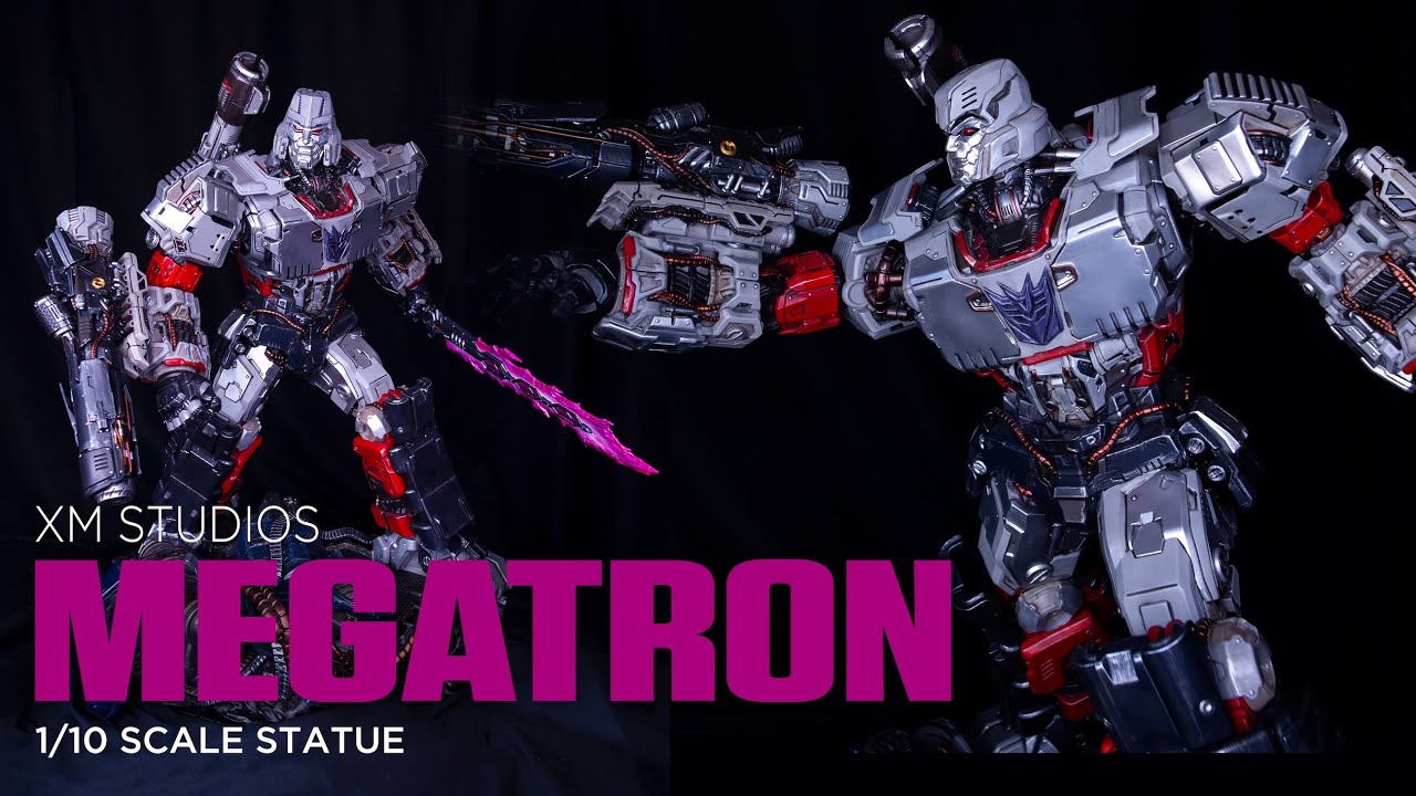 XM Studios Transformers Megatron 1/10 scale Statue Unboxing & Review