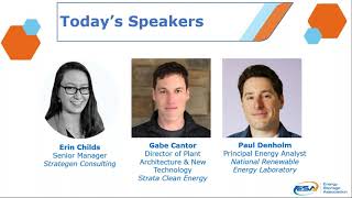 Webinar: Energy Storage:  An Essential Environmental Technology