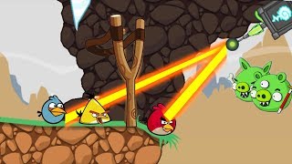 Bad Piggies - NINJA PIG SHOOT THE SLEEPING ANGRY BIRDS! screenshot 2
