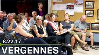 Vergennes City Council: August 22, 2017