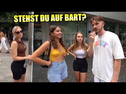 Video: Gesichtsbehaarung - Mögen Frauen Männer mit Bärten?