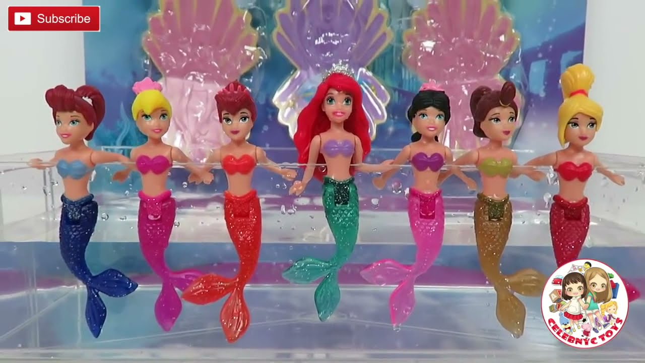 videos of toy mermaids